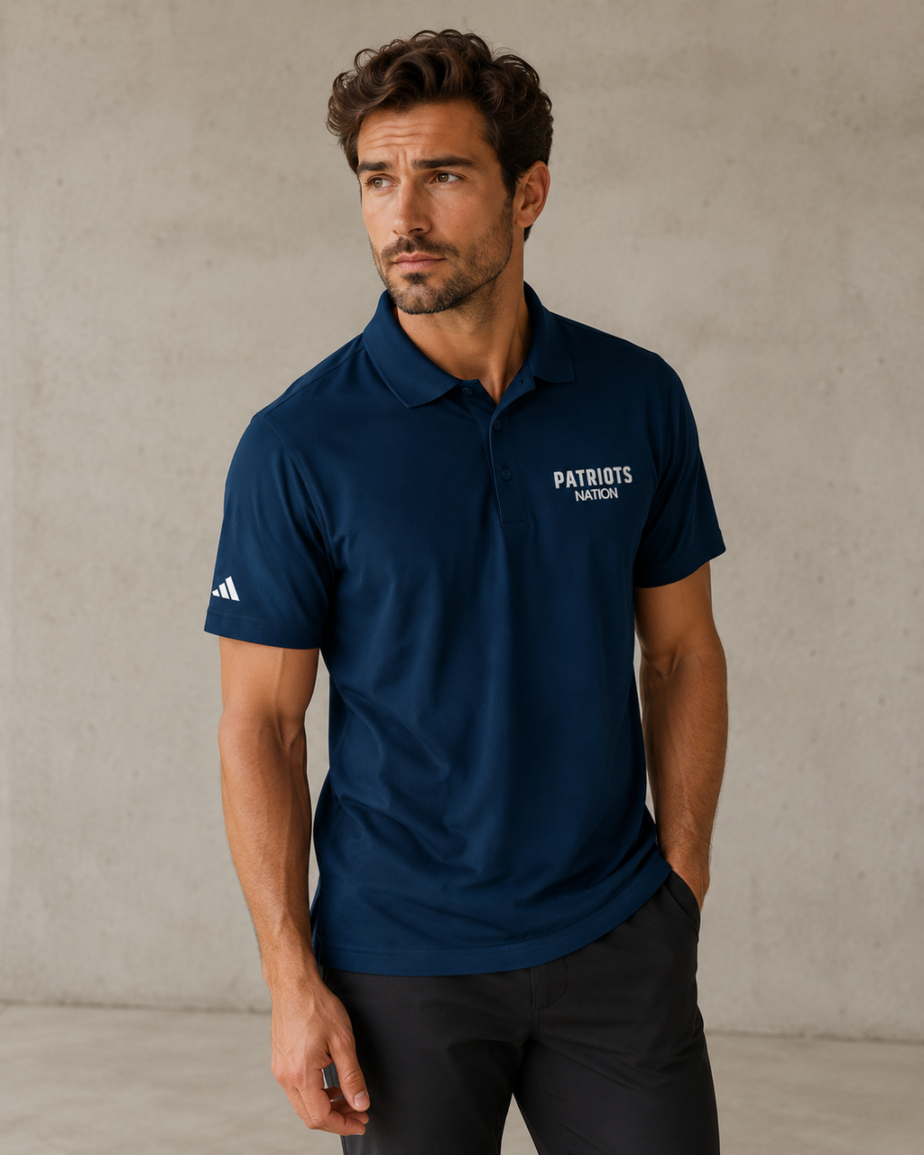 adidas Sport Patriots Nation Embroidered Polo Shirt