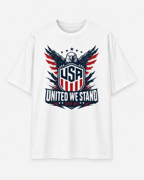 UNITED WE STAND Eagle Crest Premium Tee