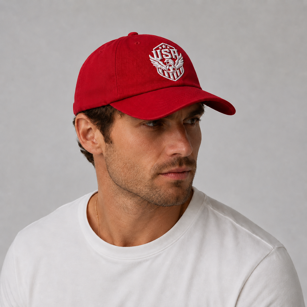 TBZ USA Stars Stripes Soccer Summer 26 Hat