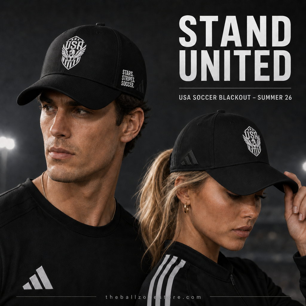 USA Soccer Blackout Adidas Cap – Summer 26 Edition