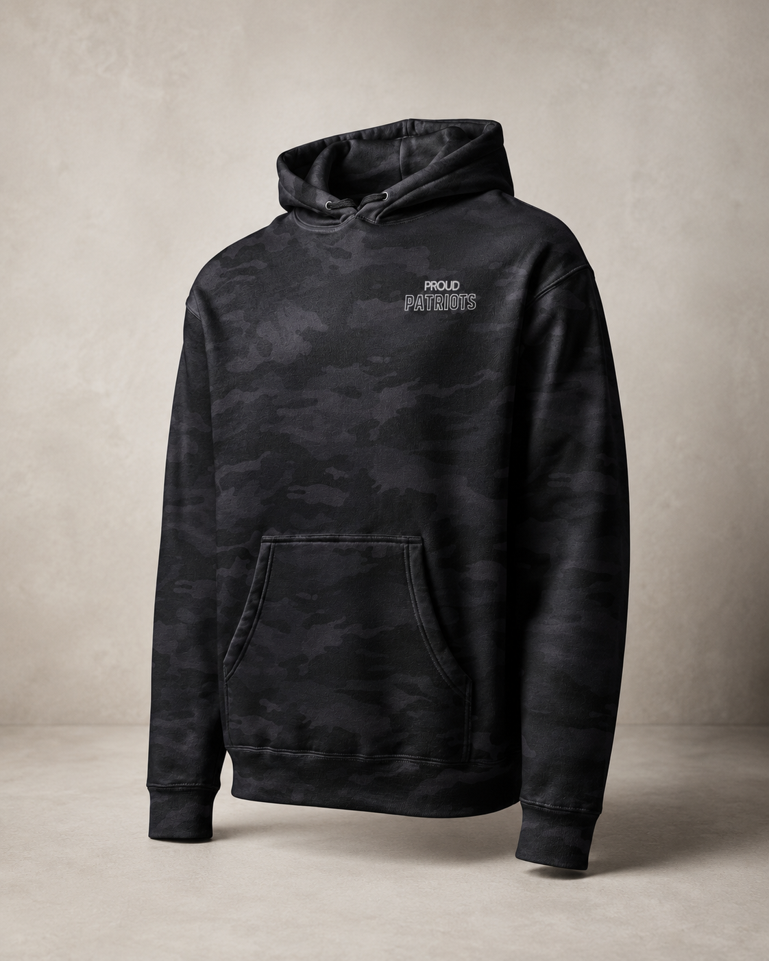 Proud Patriots Embroidered Heavyweight Hoodie