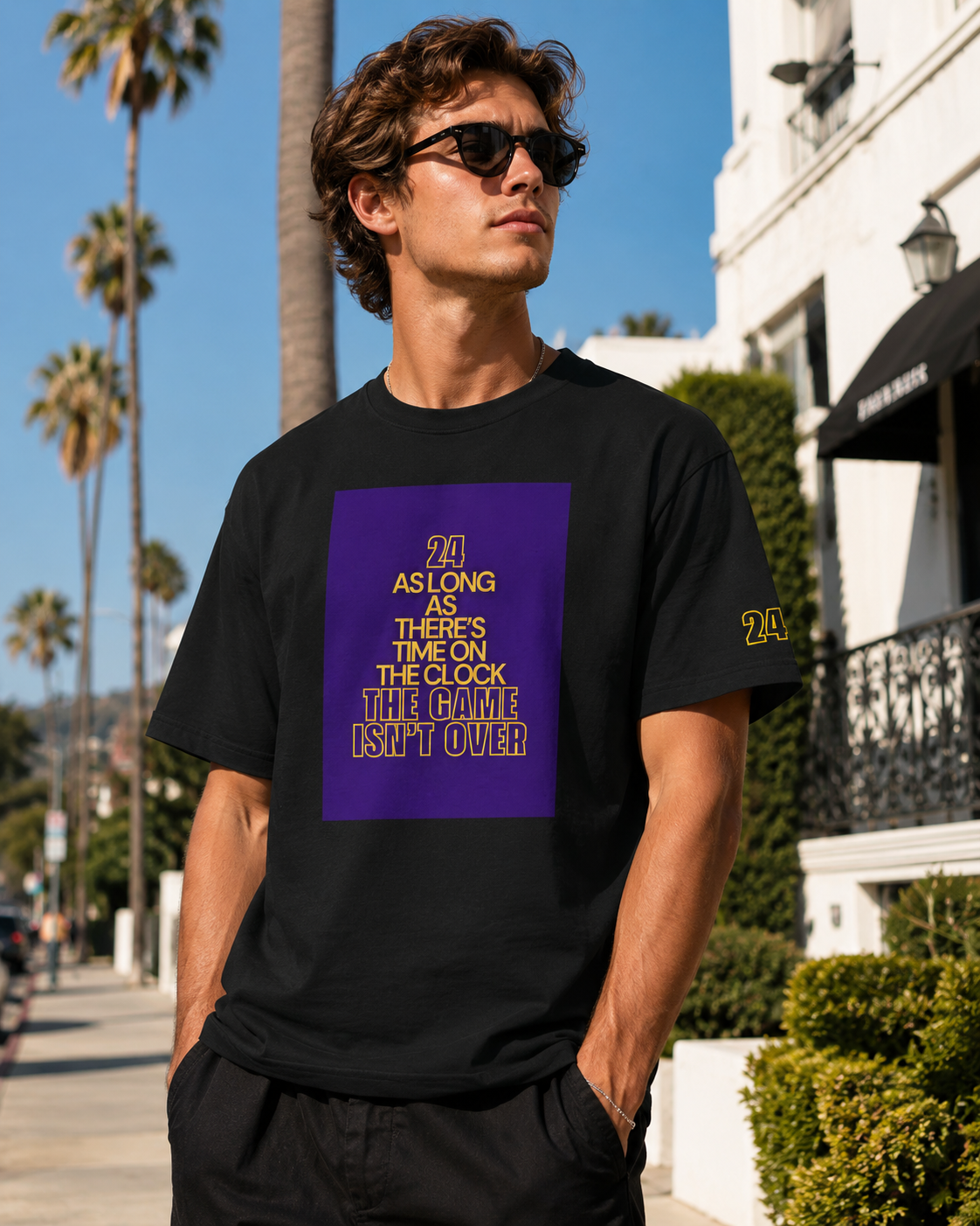 The Game Isn’t Over “24” Heavyweight T-Shirt