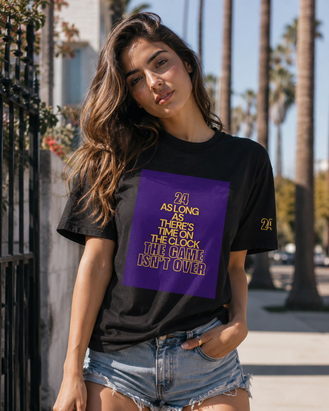 The Game Isn’t Over “24” Heavyweight T-Shirt