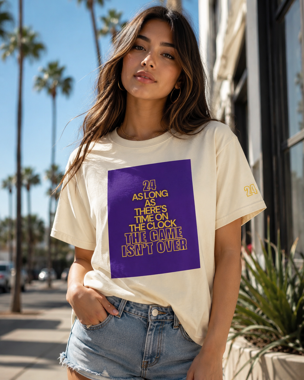 The Game Isn’t Over “24” Heavyweight T-Shirt