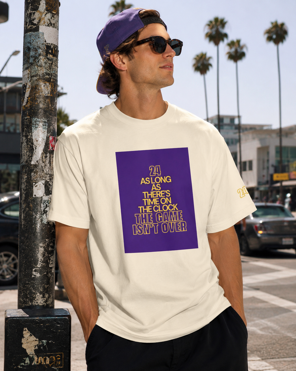 The Game Isn’t Over “24” Heavyweight T-Shirt