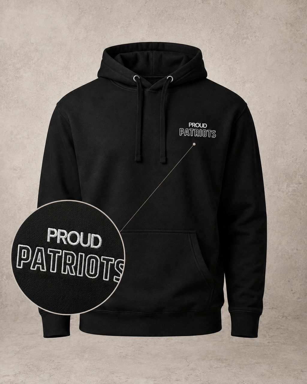 Proud Patriots “We Are the Champions 2026” Hoodie