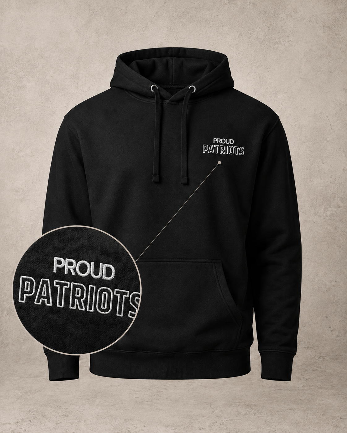 Proud Patriots “We Are the Champions 2026” Hoodie