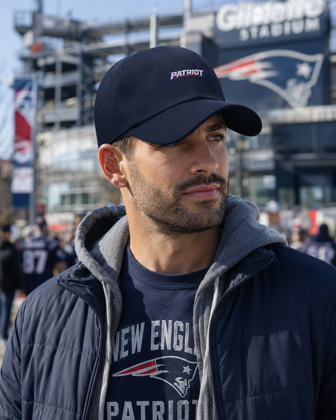 Patriot 3D Puff Embroidered Hat