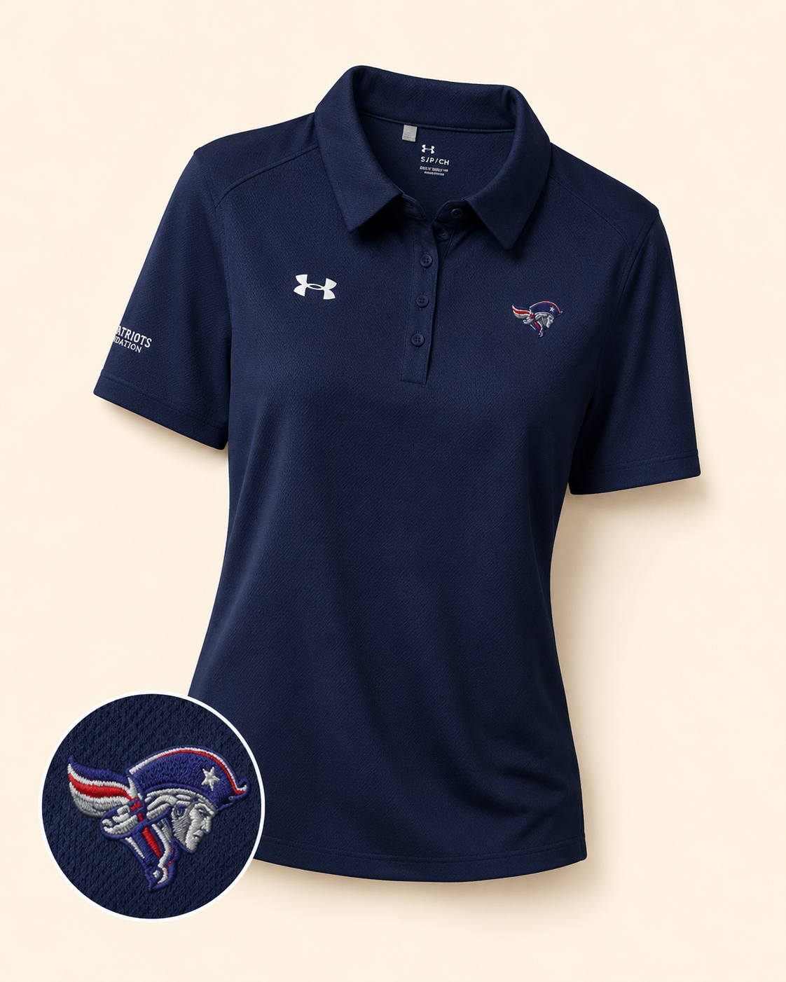 Patriots Nation Women’s Under Armour® Performance Polo