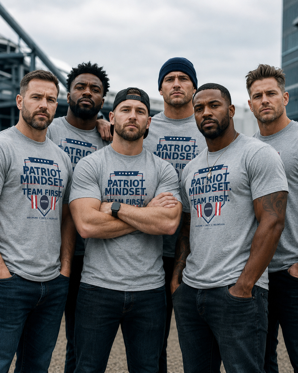 Patriot Mindset “Team First” Unisex Fitted T-Shirt