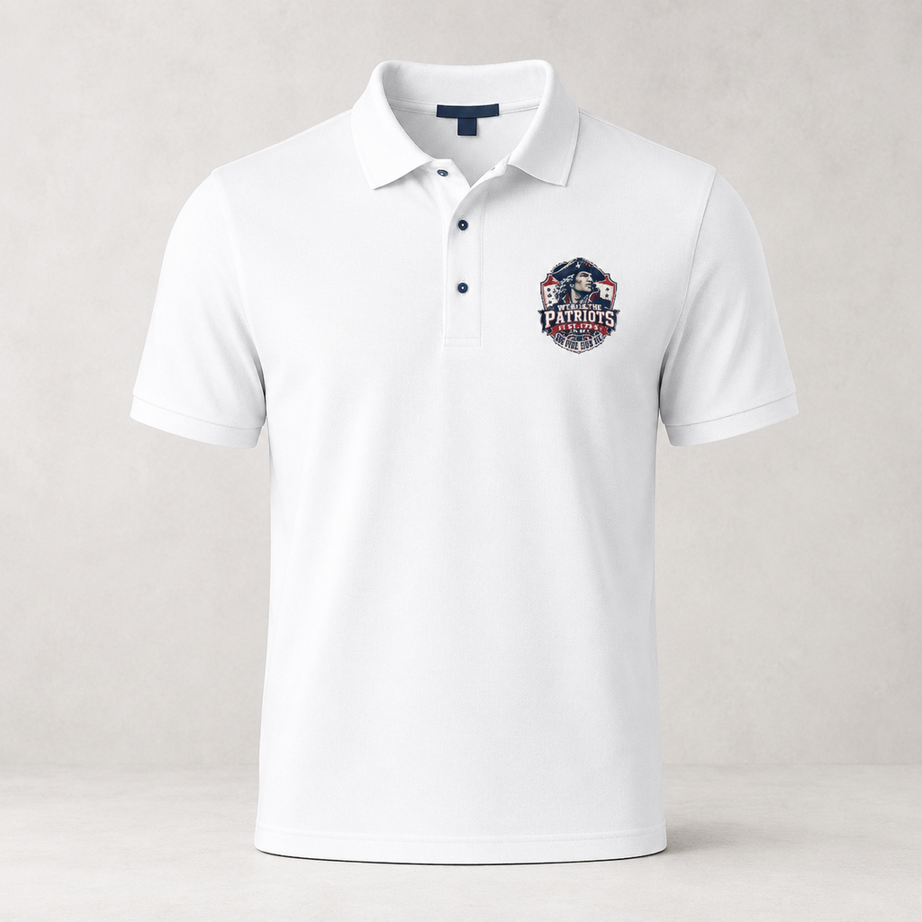 We Are The Patriots Men’s Premium Polo