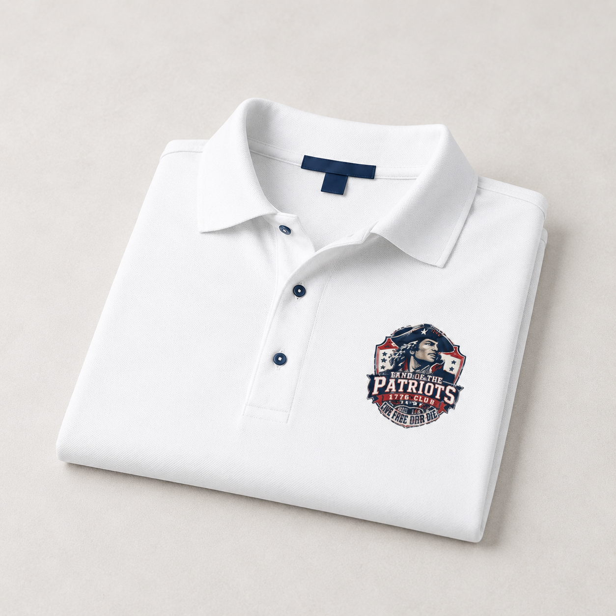 We Are The Patriots Men’s Premium Polo