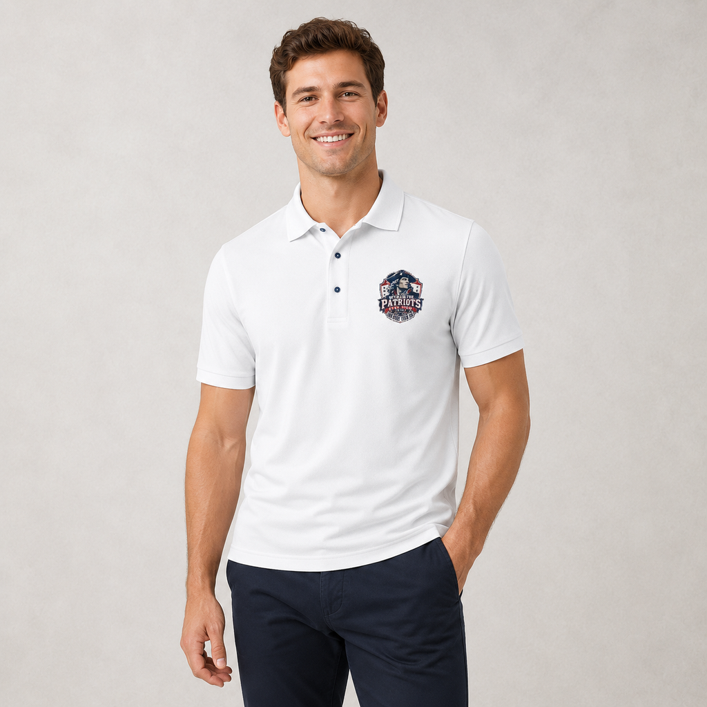 We Are The Patriots Men’s Premium Polo
