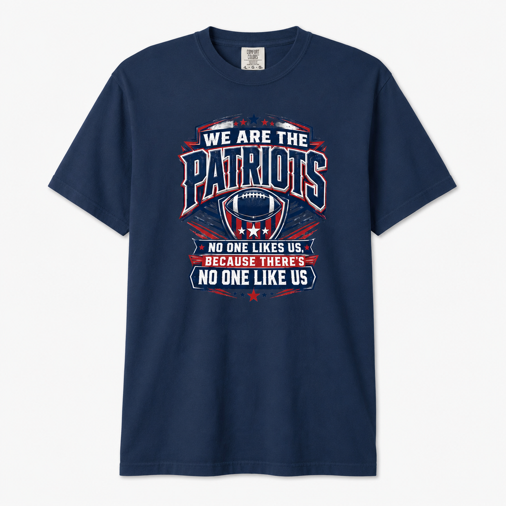 We Are The Patriots Garment-Dyed Heavyweight T-Shirt