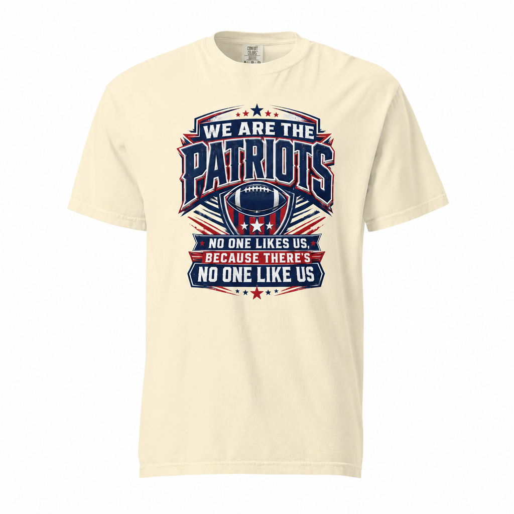 We Are The Patriots Garment-Dyed Heavyweight T-Shirt